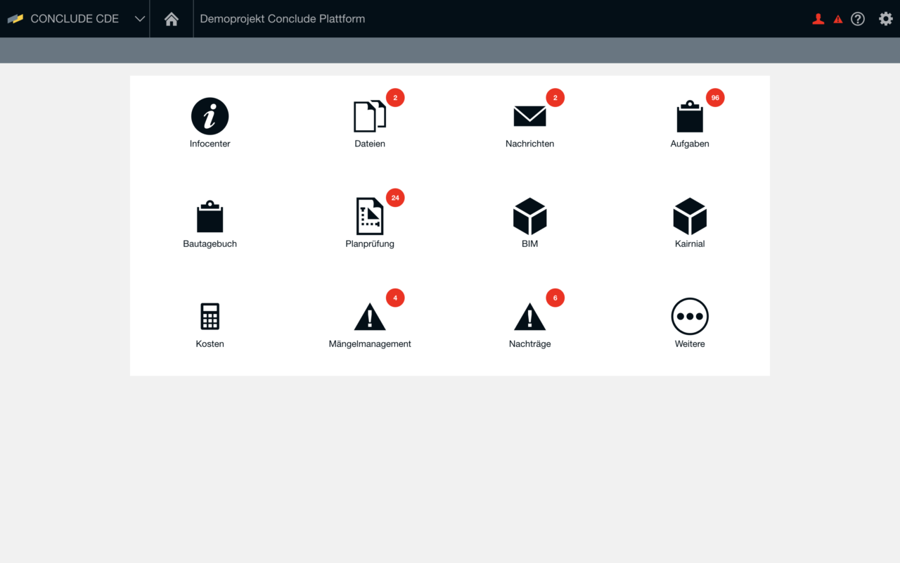 CDE dashboard