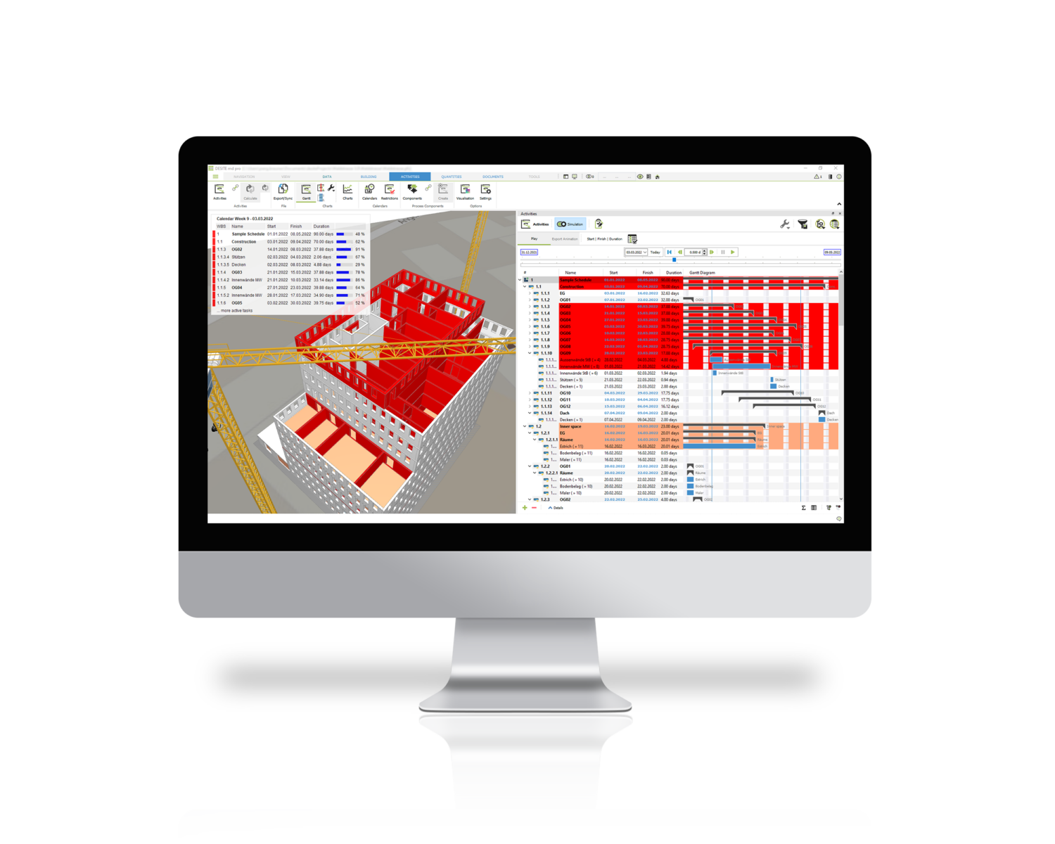 BIM dashboard