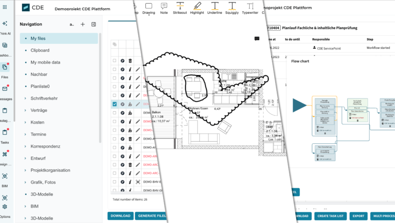 Common Data Environment Software | Thinkproject NextGen CDE